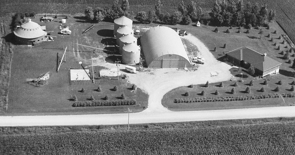 Vintage Aerial photo from 1995 in Hamilton County, IA