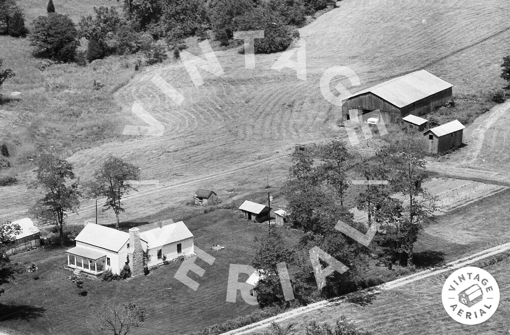 Vintage Aerial Kentucky Anderson County 1978 16MAN33