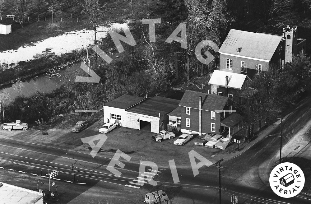 Vintage Aerial Pennsylvania Huntingdon County 1966 37DHU19