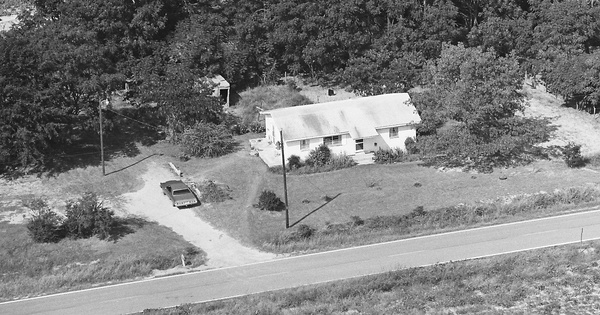 Vintage Aerial photo from 1981 in Macon County, GA