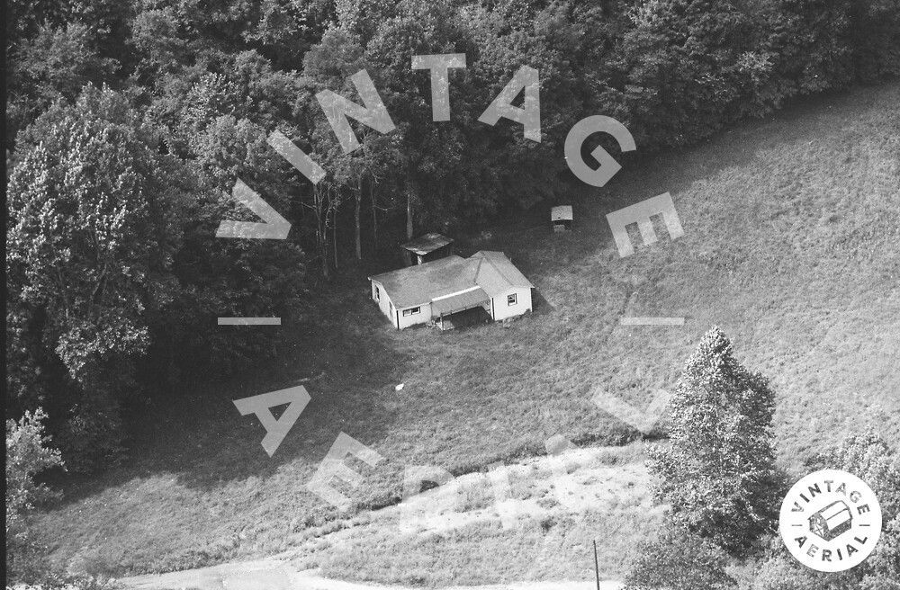 Vintage Aerial West Virginia Gilmer County 1986 51TGI1