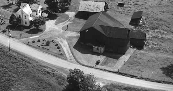 Vintage Aerial photo from 1982 in Montour County, PA