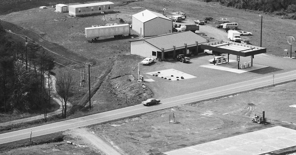 Vintage Aerial photo from 1989 in Lincoln County, NC