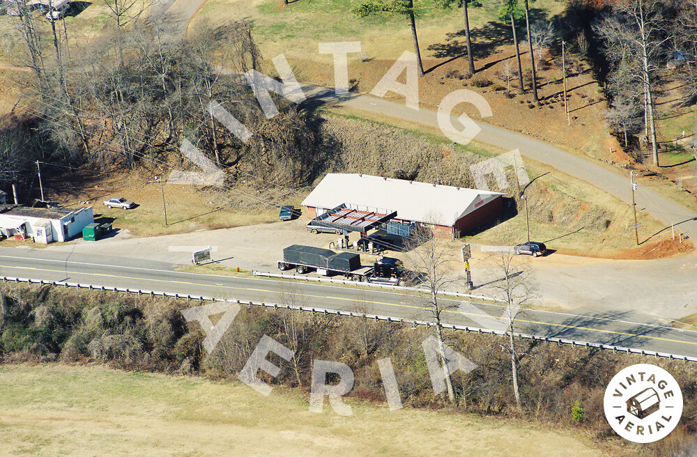 Vintage Aerial South Carolina Pickens County 2002 1BPI10