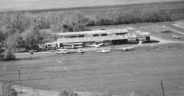 Vintage Aerial photo from 1987 in Rapides Parish, LA