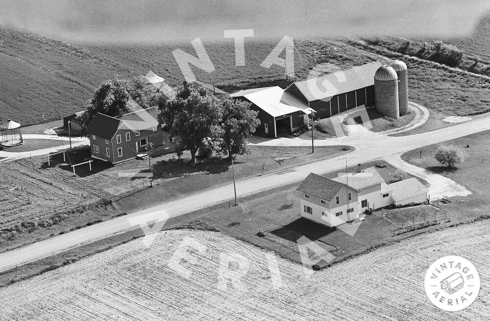 Vintage Aerial Wisconsin Dodge County 1977 114PDO20