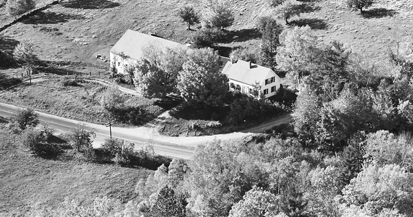 Vintage Aerial photo from 1963 in Franklin County, ME
