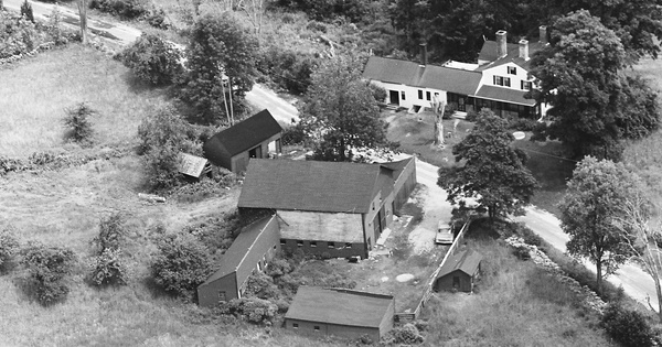 Vintage Aerial photo from 1968 in Cumberland County, ME