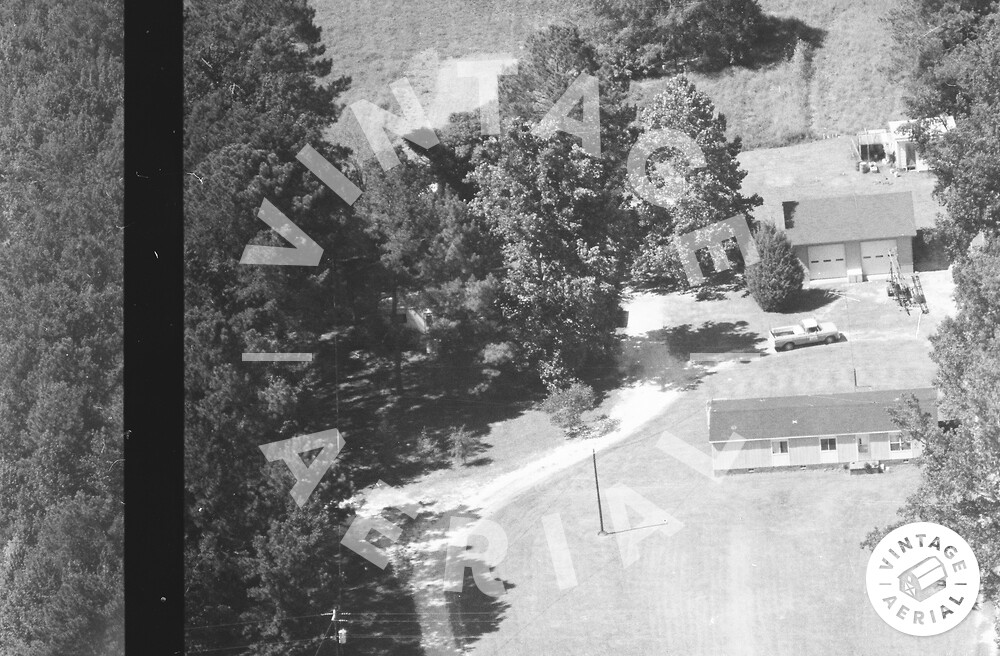 Vintage Aerial South Carolina Florence County 1986 55MFL34