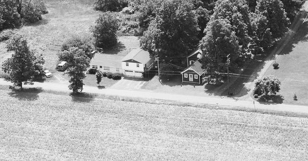 Vintage Aerial photo from 1984 in Monroe County, PA