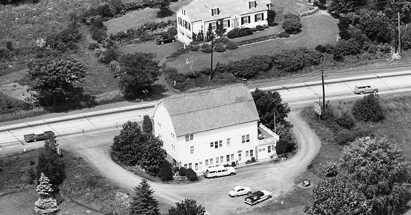 Vintage Aerial photo from 1963 in Monroe County, PA