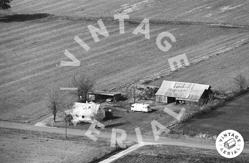 Vintage Aerial Missouri Scott County 1975 5HSC3