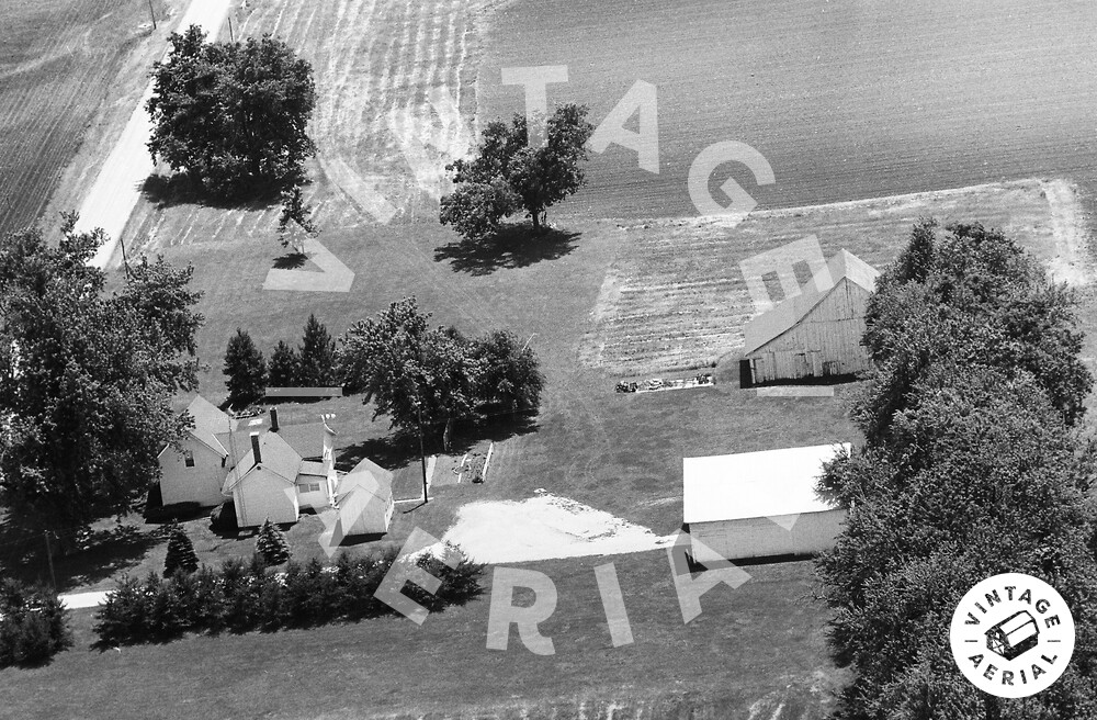 Vintage Aerial Illinois Vermilion County 1969 17GVE22