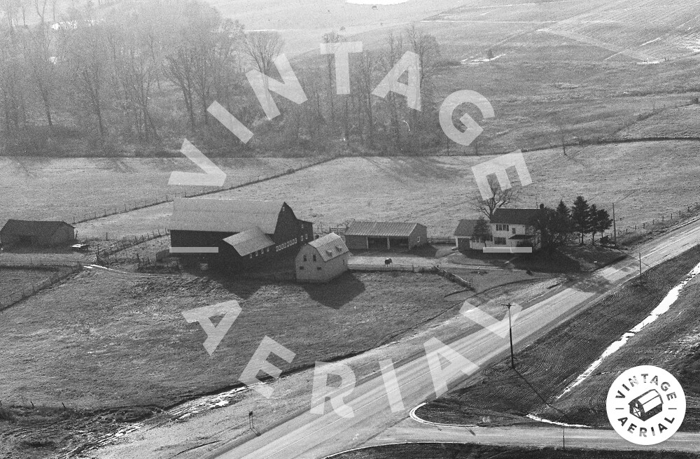 Vintage Aerial Michigan Kent County 1972 52CKE18