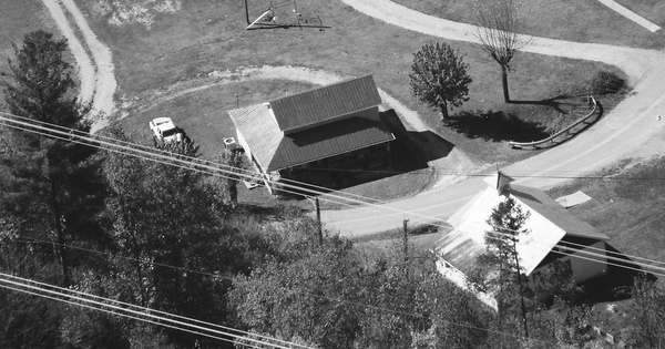 Vintage Aerial photo from 2001 in Johnson County, KY