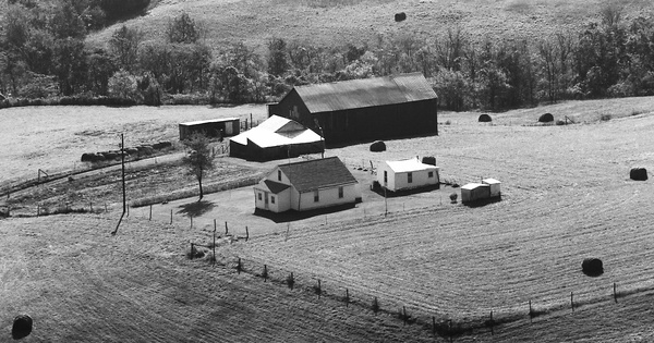 Vintage Aerial photo from 1977 in Henry County, KY