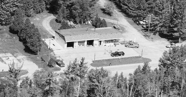 Vintage Aerial photo from 1998 in Alcona County, MI