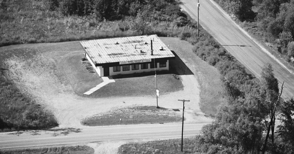 Vintage Aerial photo from 1979 in Allegan County, MI