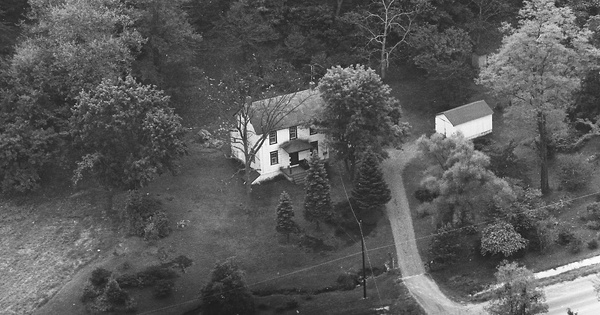 Vintage Aerial photo from 1973 in Cecil County, MD