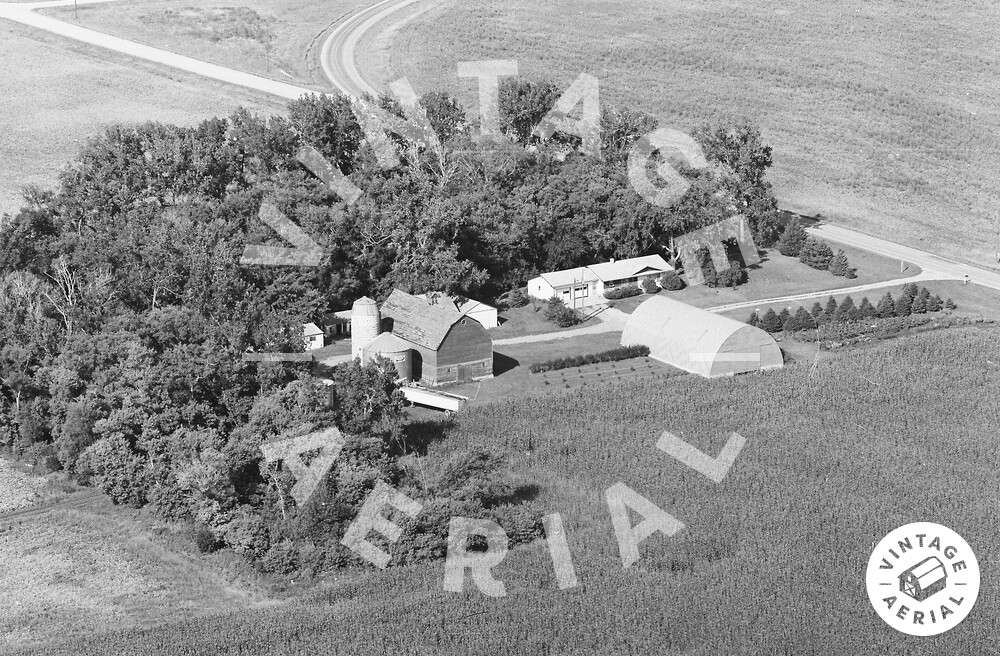 Vintage Aerial Minnesota Renville County 1979 67FRE27