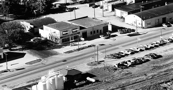 Vintage Aerial photo from 1971 in Martin County, MN