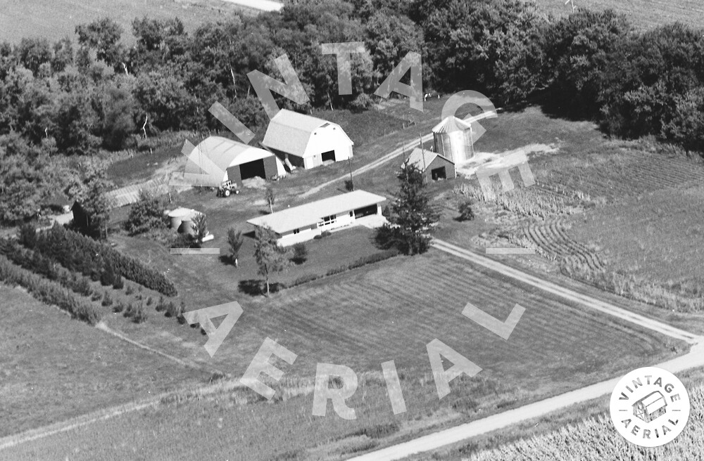 Vintage Aerial Minnesota Mower County 1975 56KMO3