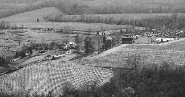 Vintage Aerial photo from 1982 in Breckinridge County, KY