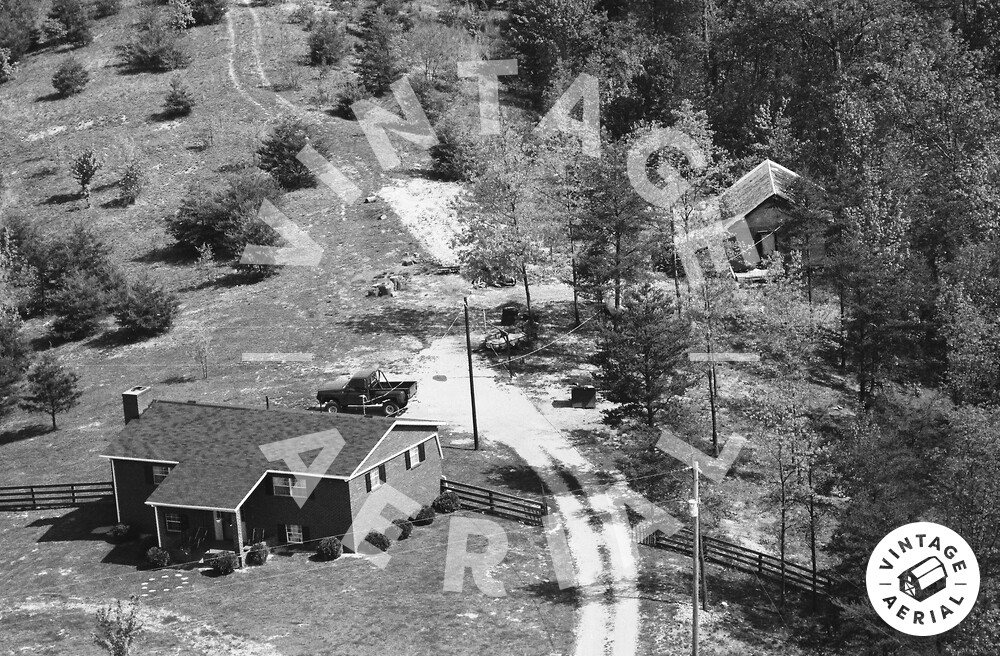 Vintage Aerial Kentucky Estill County 1987 4UES34