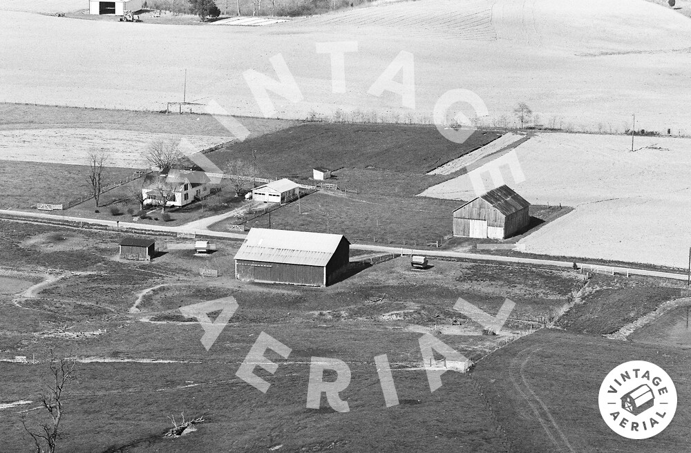 Vintage Aerial Kentucky Marion County 1982 34WMA3