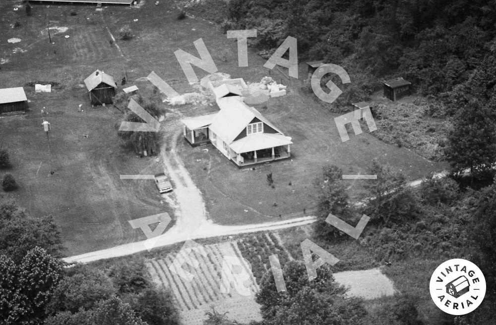 Vintage Aerial Kentucky Martin County 1984 31LMR18