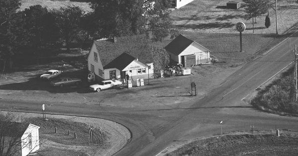 Vintage Aerial photo from 1981 in Hillsdale County, MI