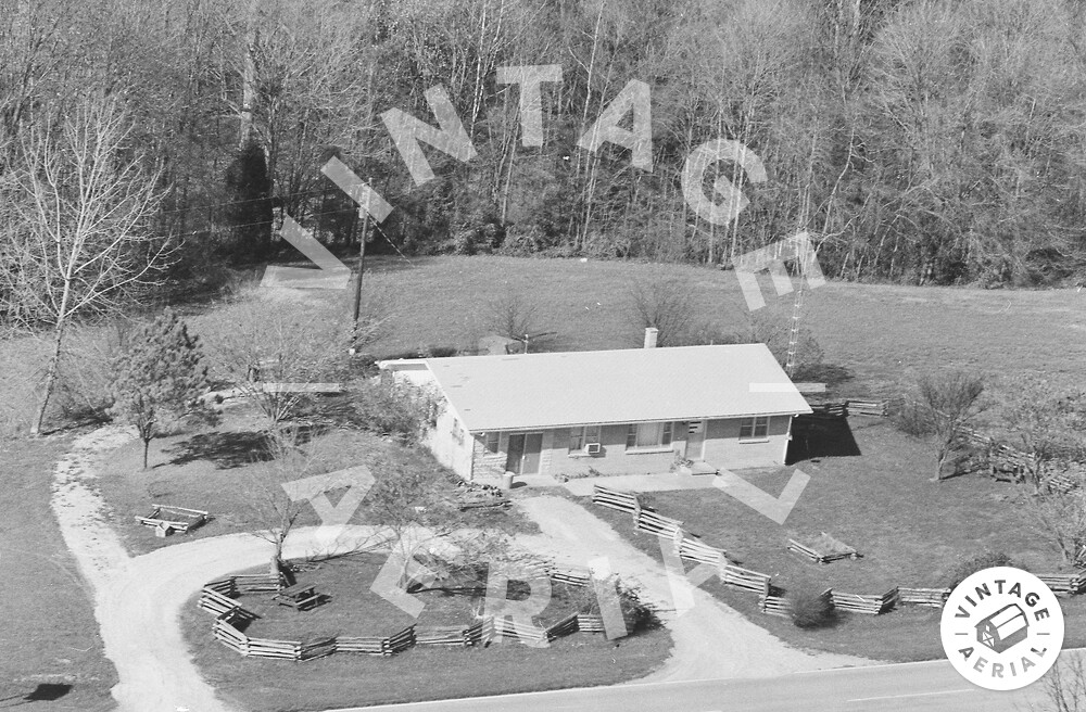 Vintage Aerial Kentucky Barren County 1977 43TBA33