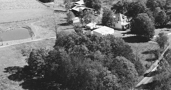 Vintage Aerial photo from 1981 in Bracken County, KY