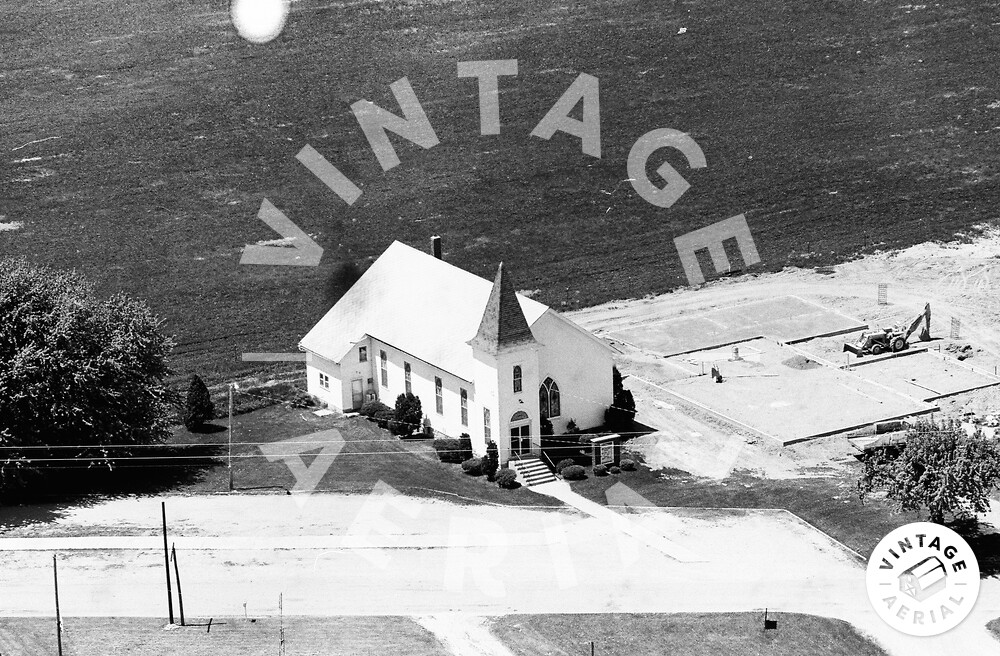 Vintage Aerial Indiana LaGrange County 1971 12MLA1