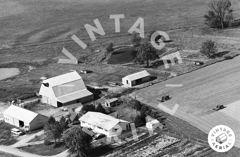 Vintage Aerial Missouri Perry County 1976 1FPER33