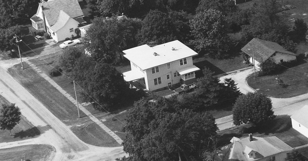 Vintage Aerial photo from 1995 in Mercer County, IL