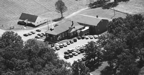Vintage Aerial photo from 1991 in Franklin County, VA