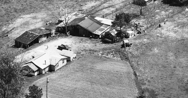 Vintage Aerial photo from 1990 in Marshall County, AL