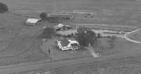 Vintage Aerial photo from 1996 in Marshall County, AL