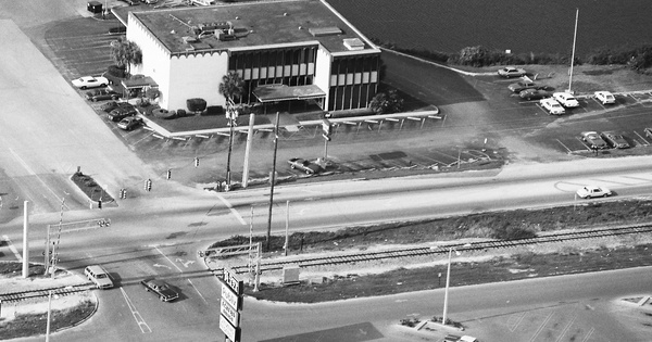 Vintage Aerial photo from 1983 in Lake County, FL
