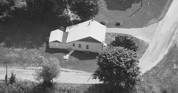 Vintage Aerial photo from 1995 in Preble County, OH