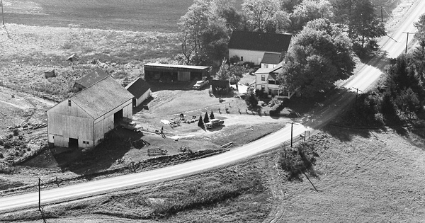 Vintage Aerial photo from 1965 in Columbiana County, OH
