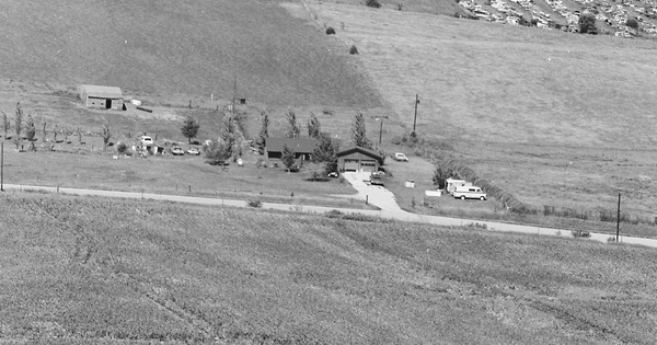 Vintage Aerial photo from 1980 in Lancaster County, NE
