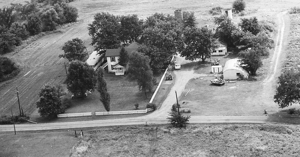 Vintage Aerial photo from 1972 in Butler County, OH