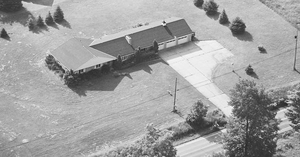 Vintage Aerial photo from 1982 in Portage County, OH