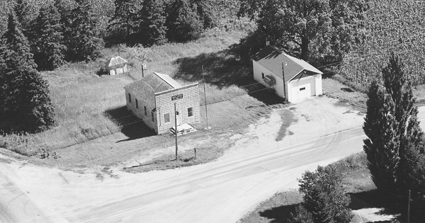 Vintage Aerial photo from 1978 in Lincoln County, SD
