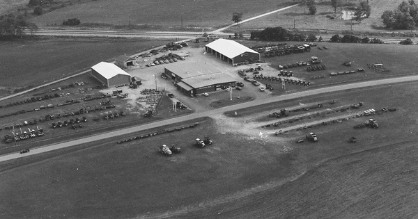 Vintage Aerial photo from 1997 in Adams County, OH