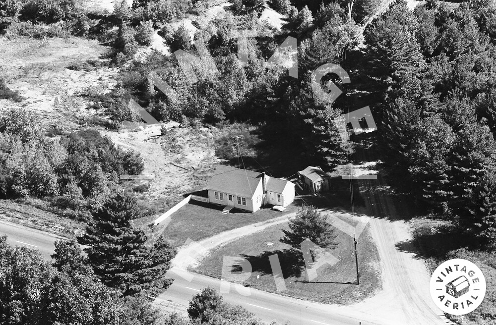 Vintage Aerial New Hampshire Strafford County 1963 38TST26