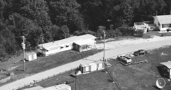 Vintage Aerial photo from 1989 in Wetzel County, WV
