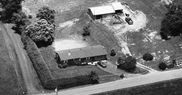 Vintage Aerial photo from 1992 in Sullivan County, TN